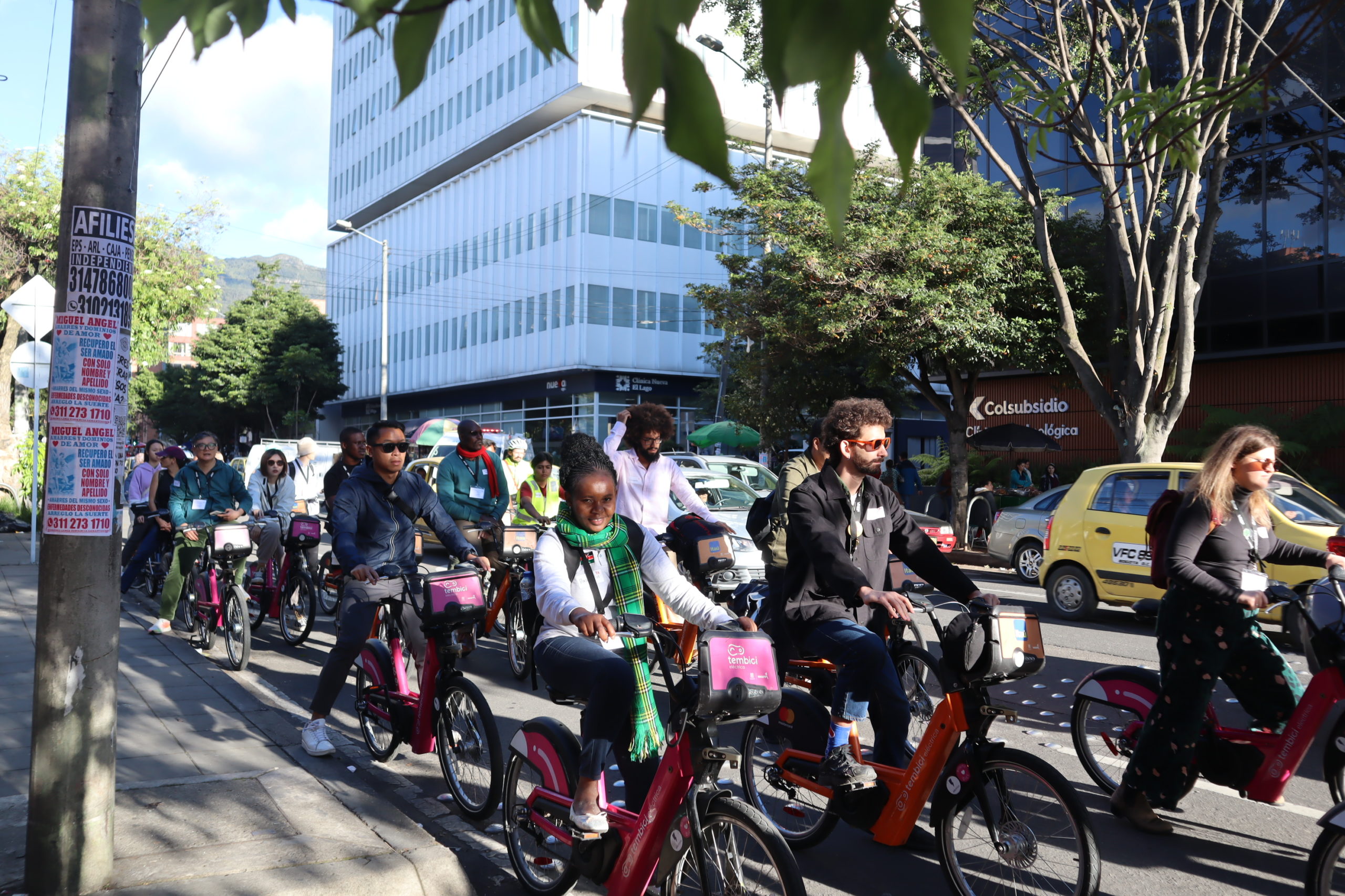 Apoyo estratégico para el ITDP: Una Semana de Aprendizaje en Movilidad Sostenible en Bogotá y Medellín